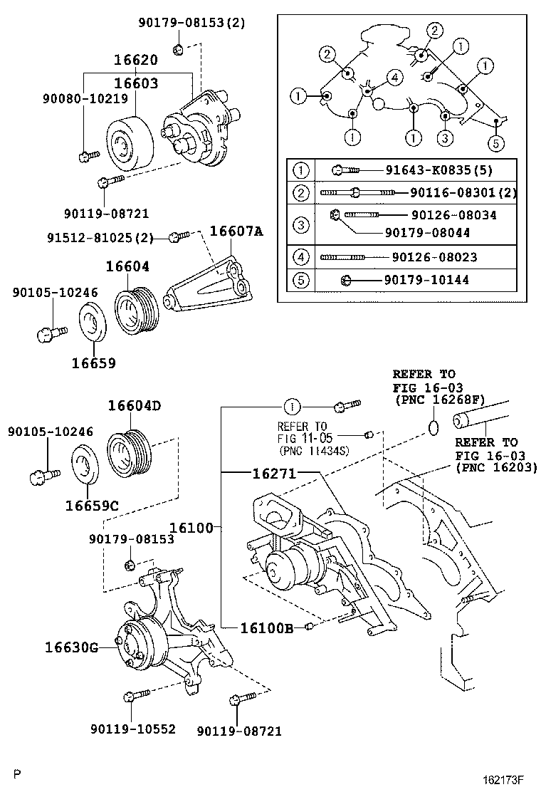  GS30 35 43 460 |  WATER PUMP