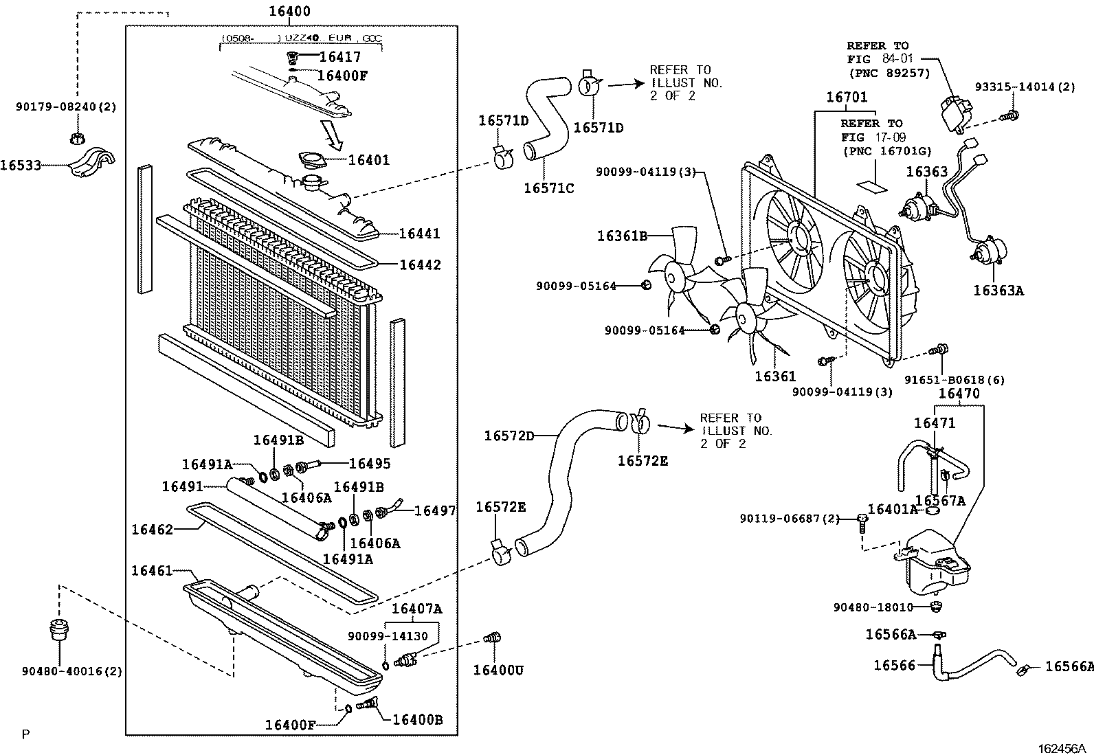  SC430 |  RADIATOR WATER OUTLET