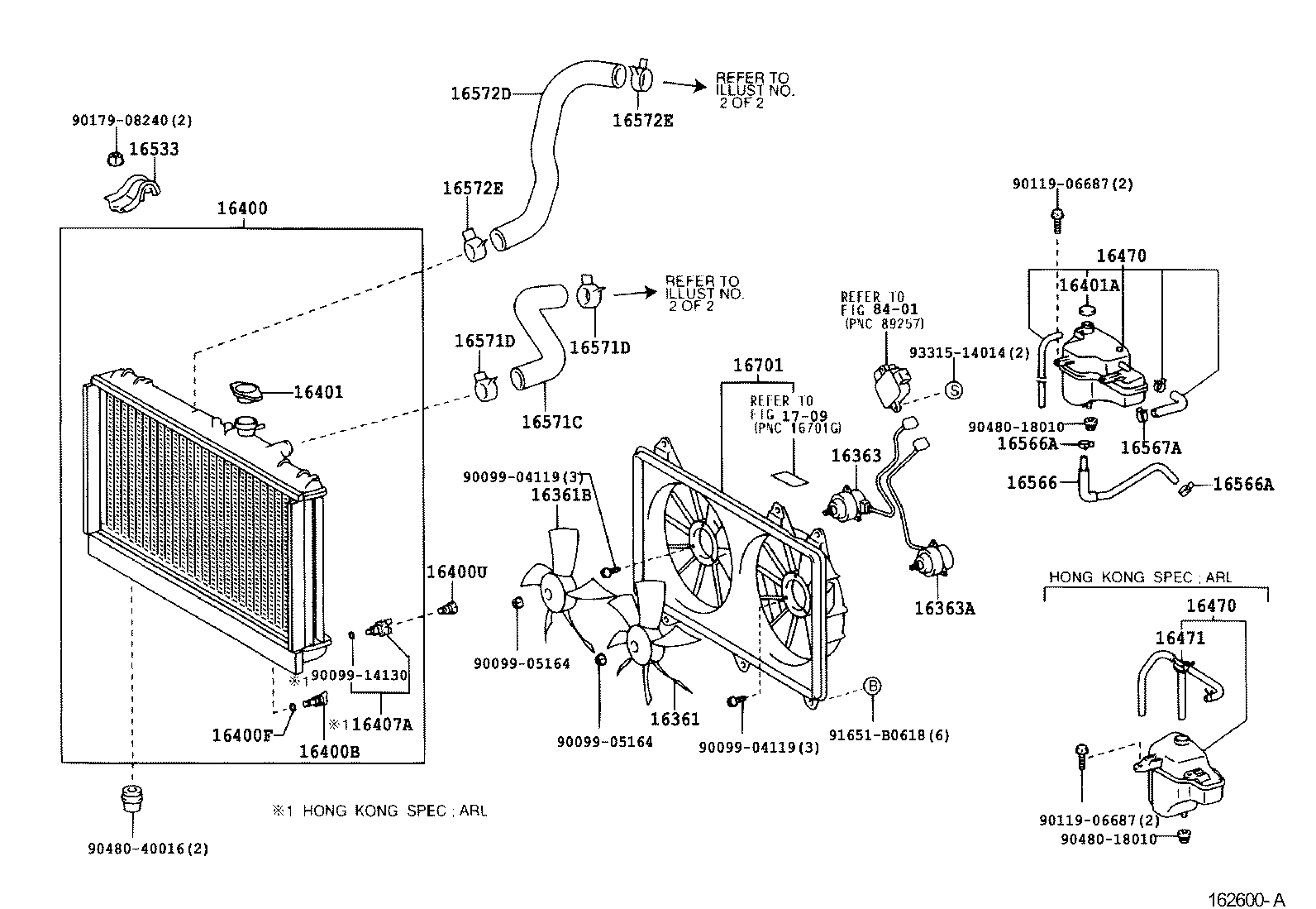  SC430 |  RADIATOR WATER OUTLET