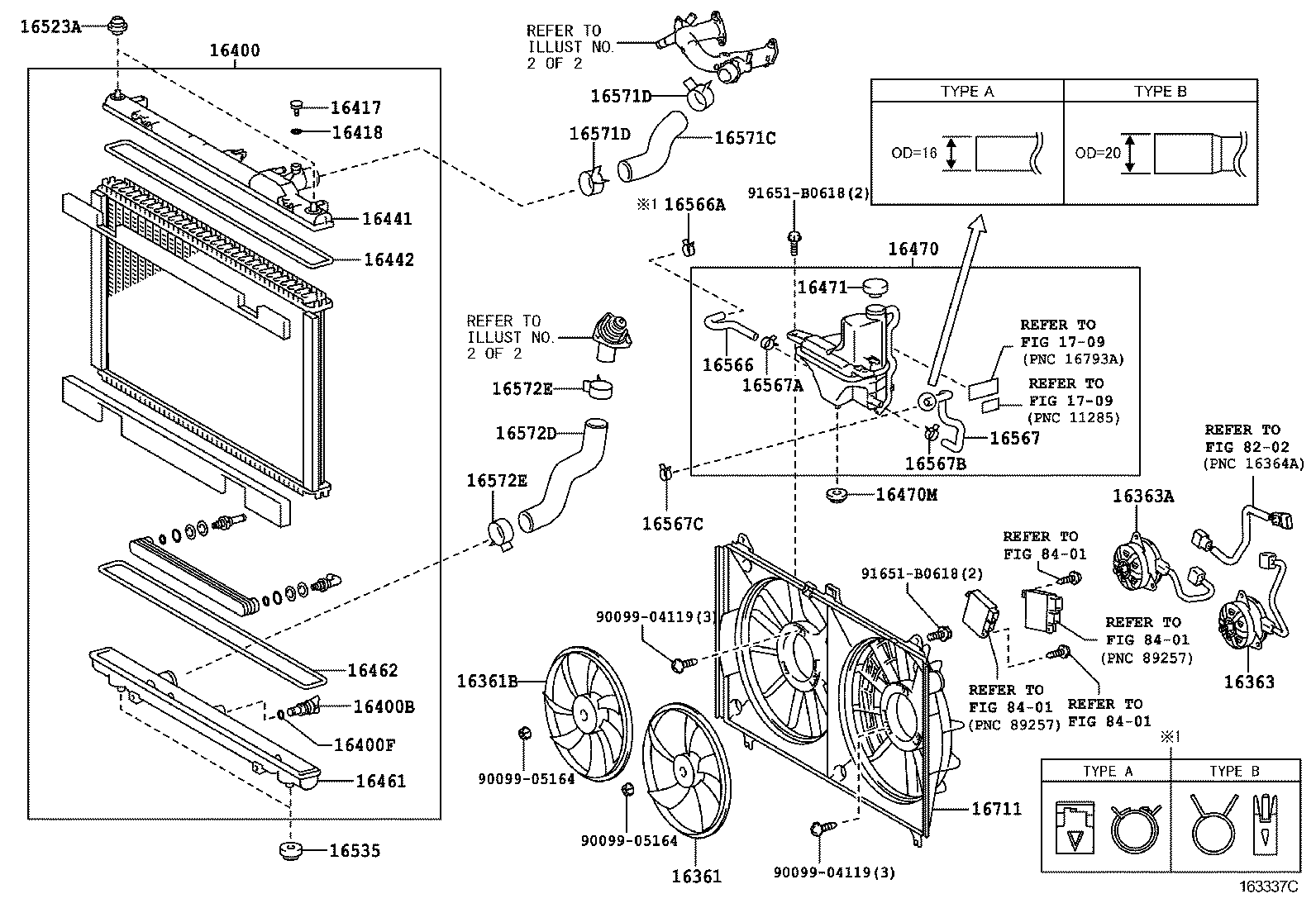  IS F |  RADIATOR WATER OUTLET