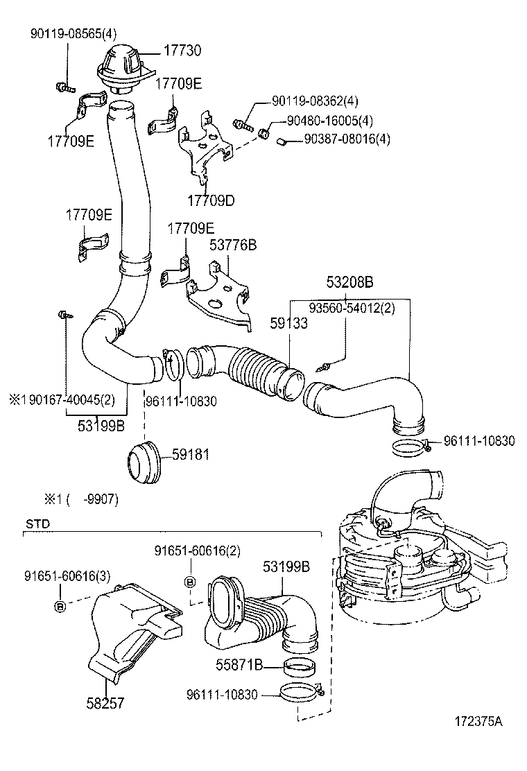  COASTER |  AIR CLEANER