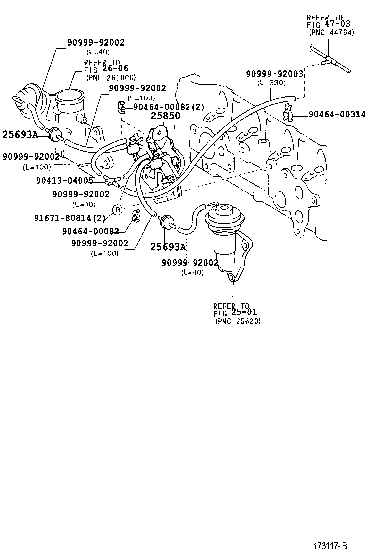  YARIS ECHO VERSO |  VACUUM PIPING