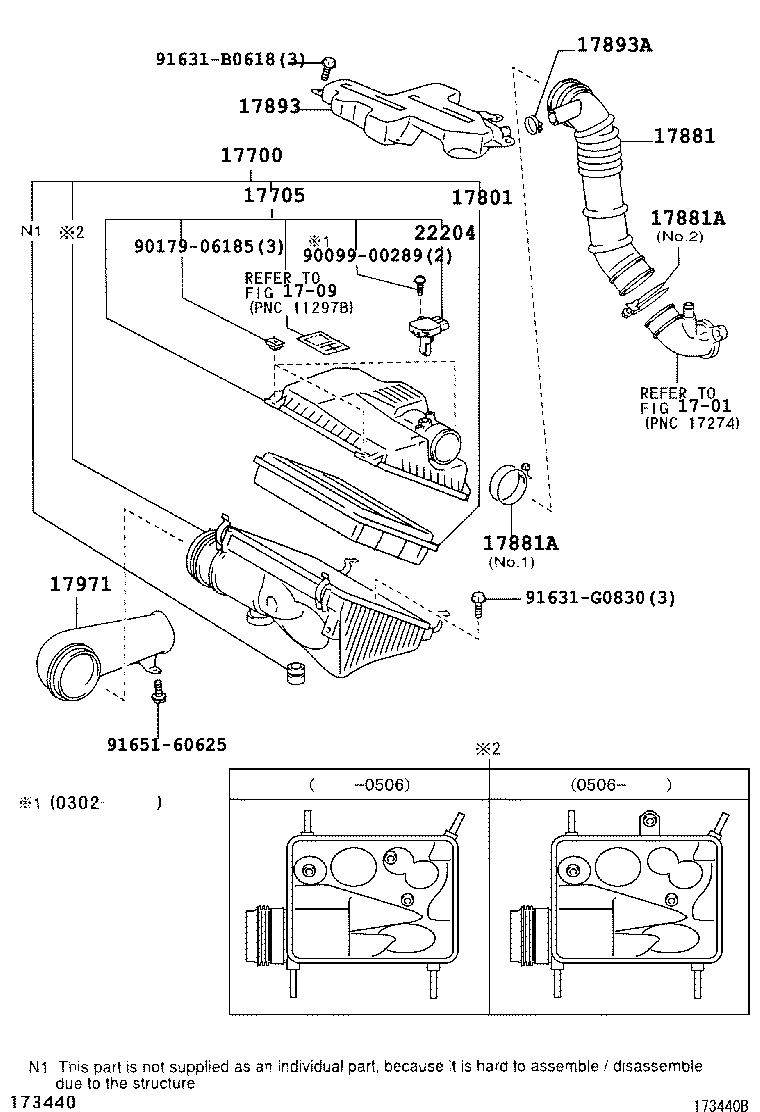  LAND CRUISER 120 |  AIR CLEANER