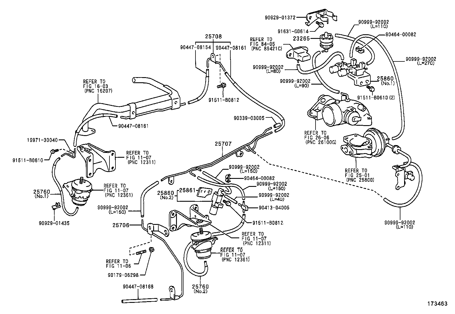  LAND CRUISER 120 |  VACUUM PIPING