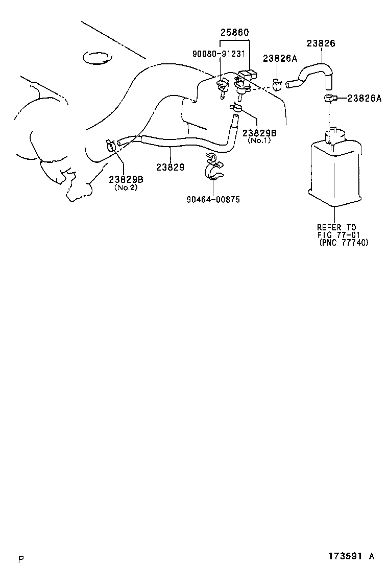  AVENSIS |  VACUUM PIPING