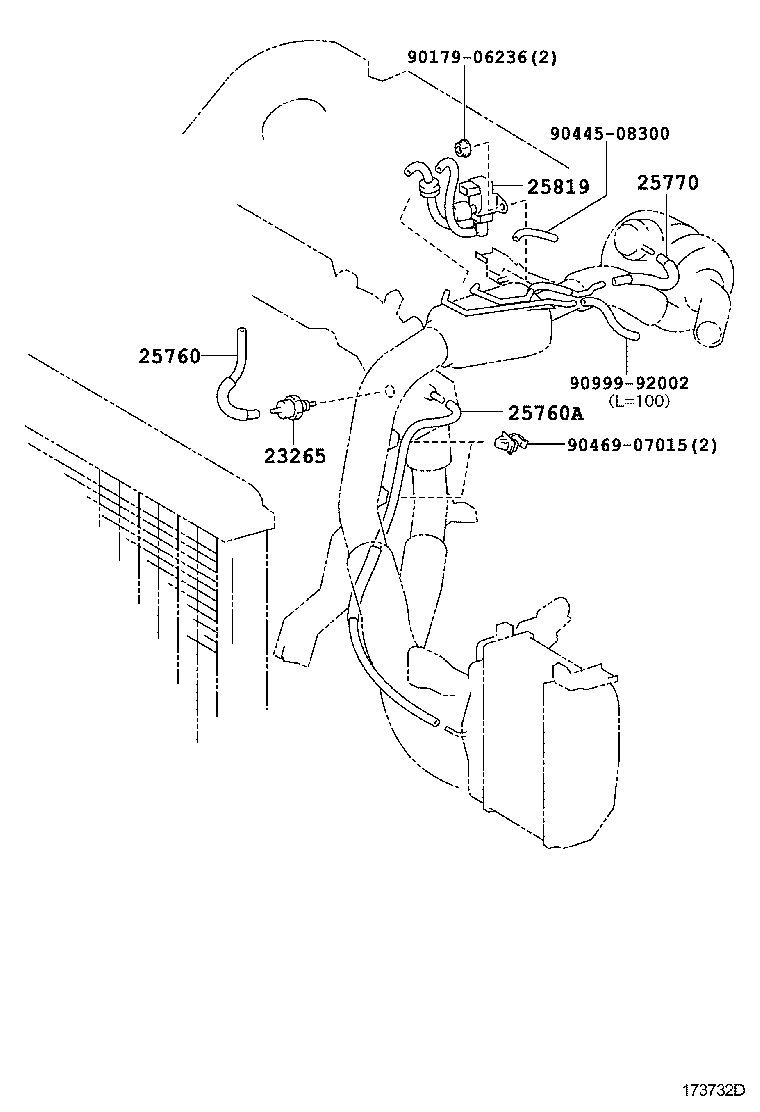  COROLLA VERSO |  VACUUM PIPING