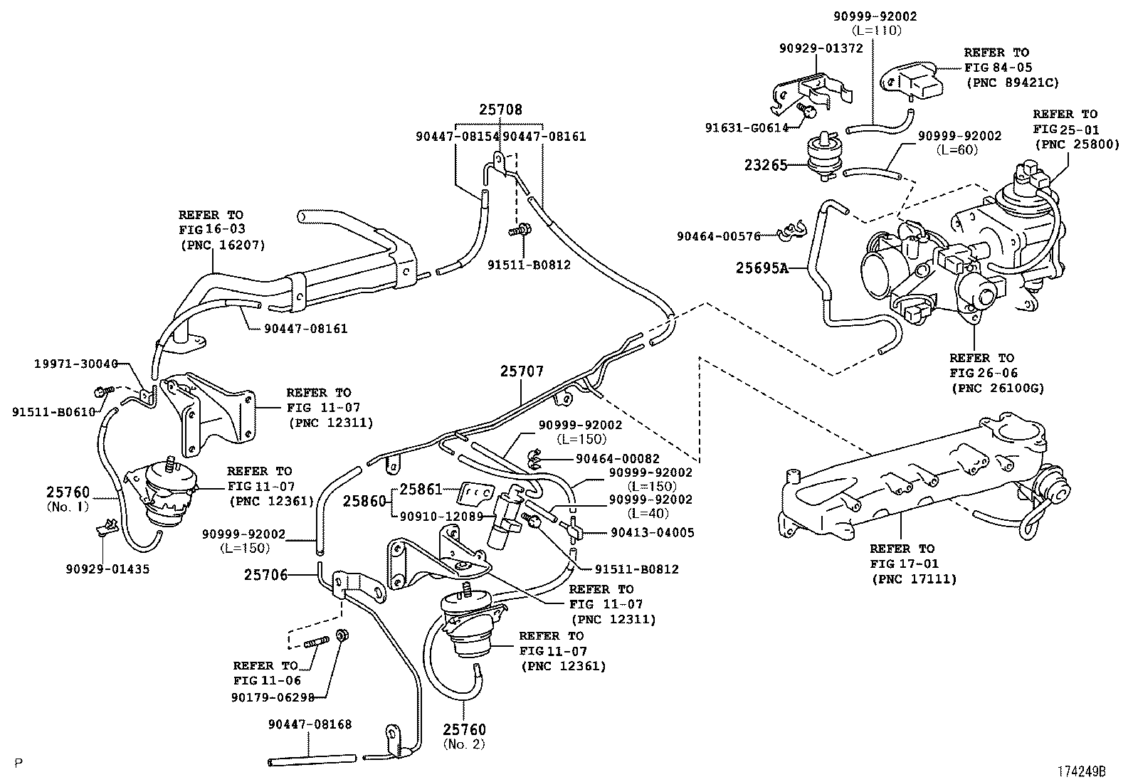  LAND CRUISER 120 |  VACUUM PIPING