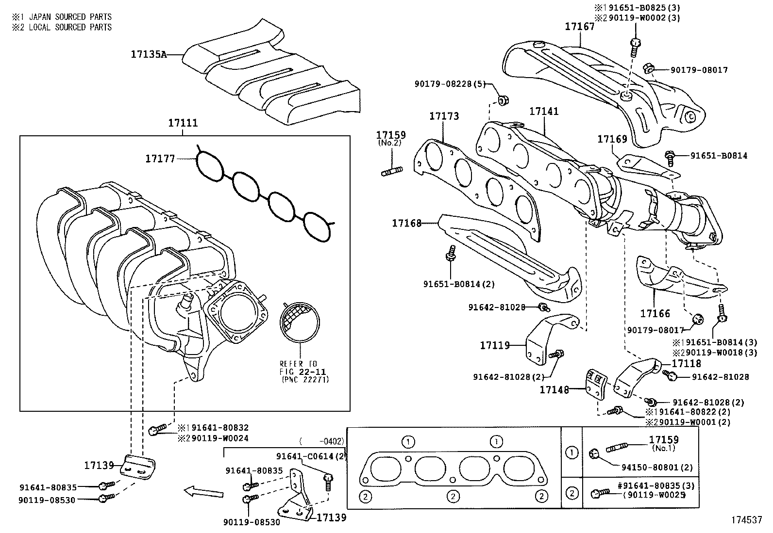  AVENSIS |  MANIFOLD