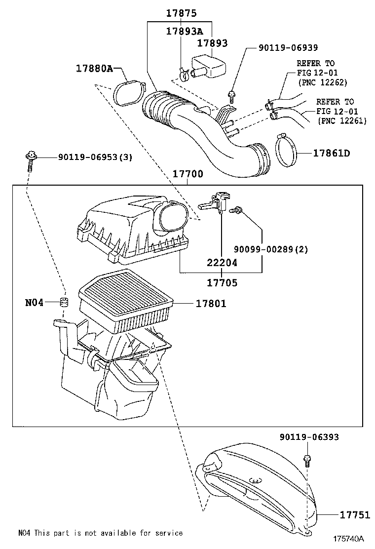  GS30 35 43 460 |  AIR CLEANER