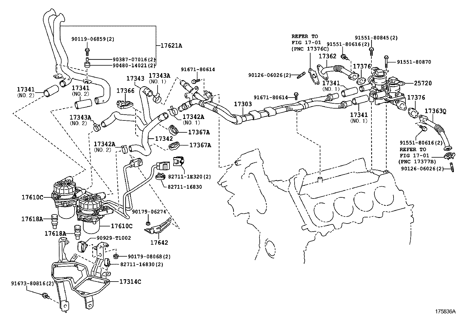  LX570 |  MANIFOLD AIR INJECTION SYSTEM