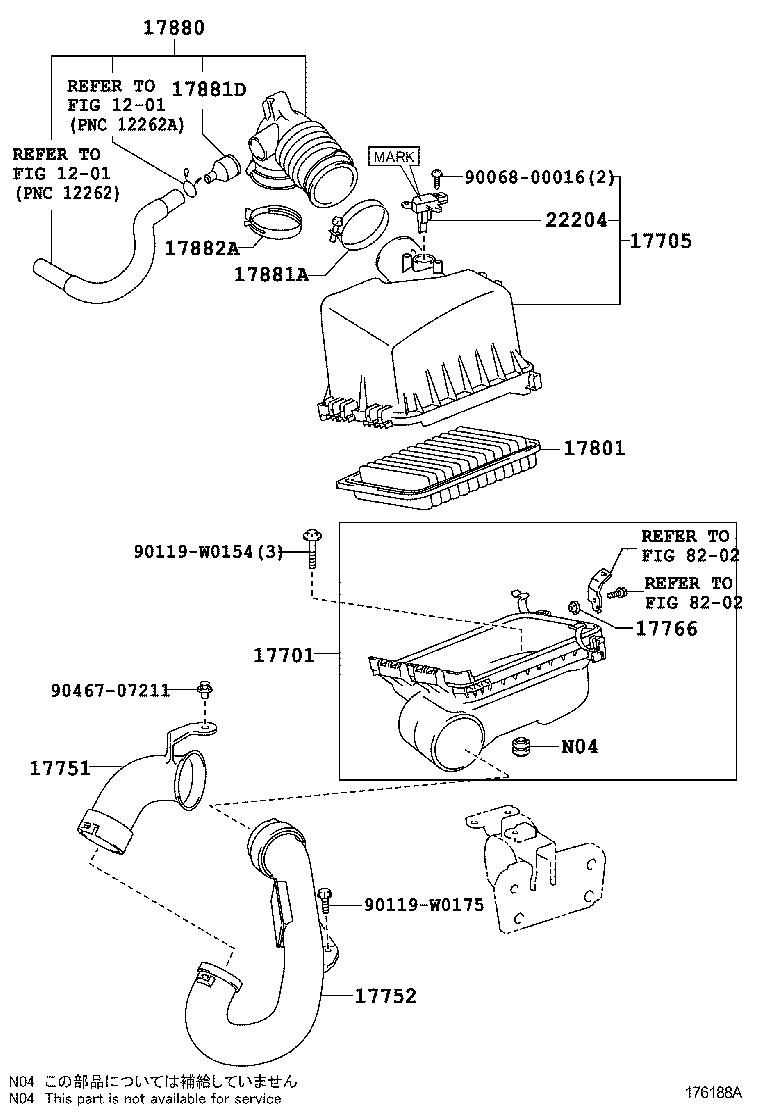  AURIS HYBRID UKP |  AIR CLEANER