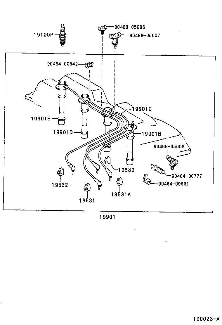  COASTER |  IGNITION COIL SPARK PLUG