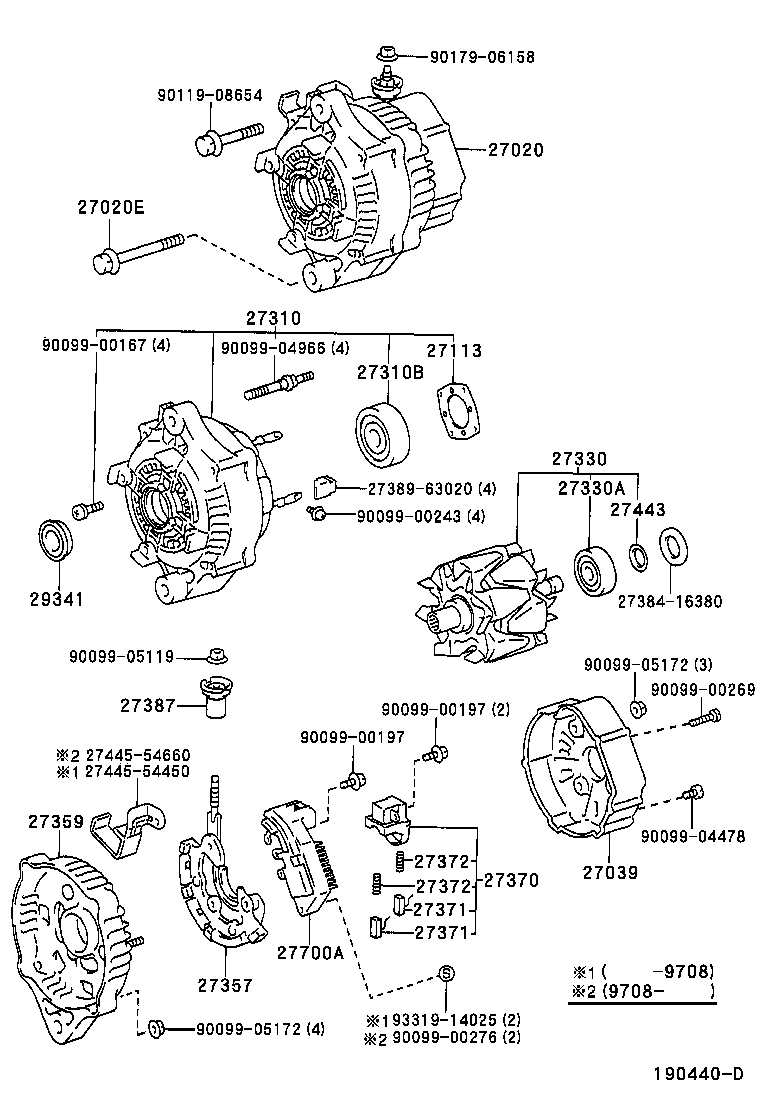  HIACE HIACE S B V |  ALTERNATOR