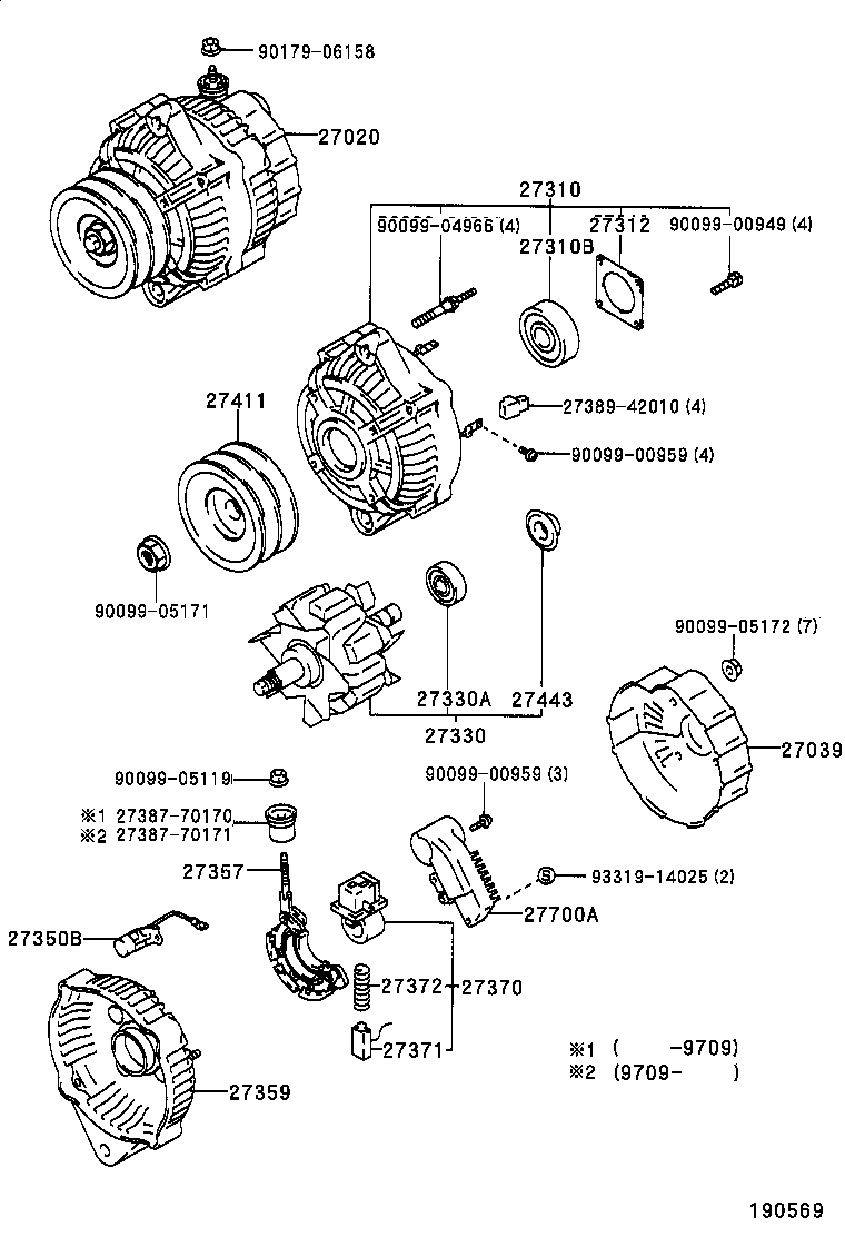  LAND CRUISER 70 |  ALTERNATOR