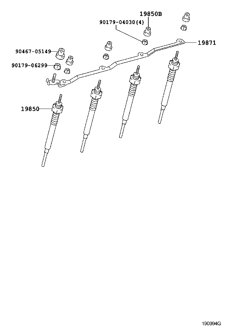  AVENSIS |  IGNITION COIL SPARK PLUG