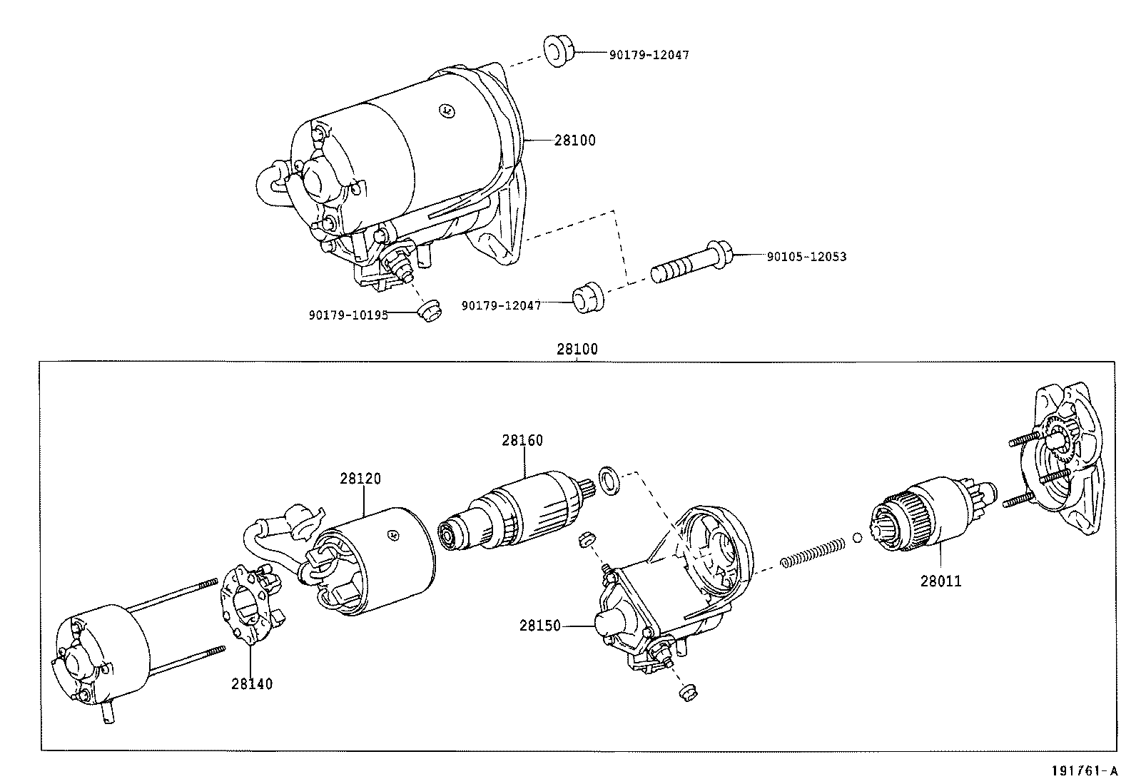  LAND CRUISER 120 |  STARTER