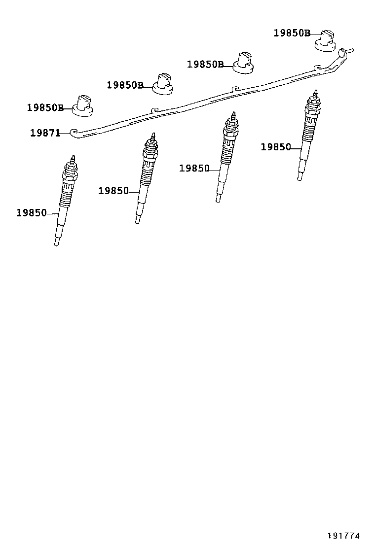  LAND CRUISER 120 |  IGNITION COIL SPARK PLUG