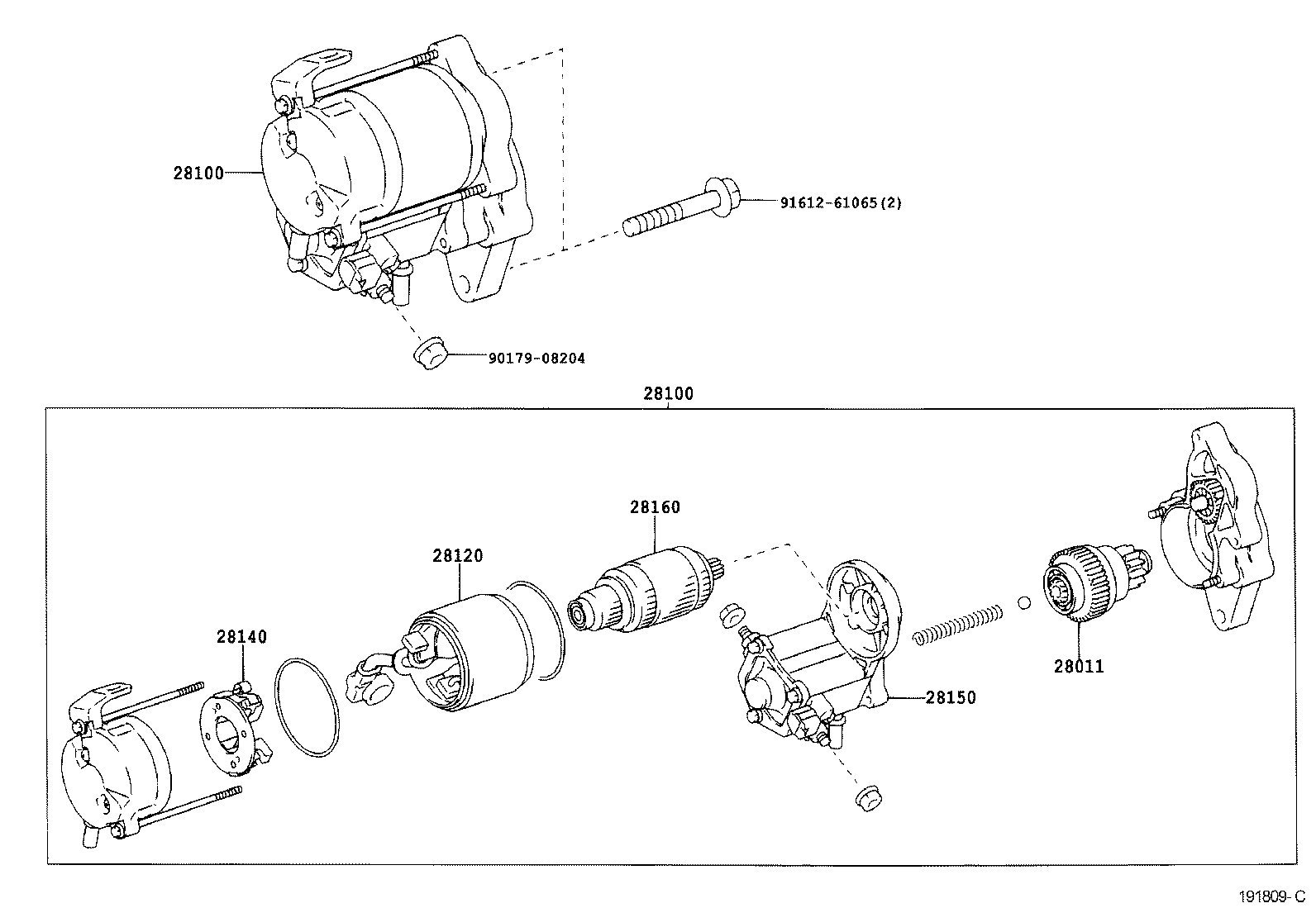  YARIS ECHO VERSO |  STARTER