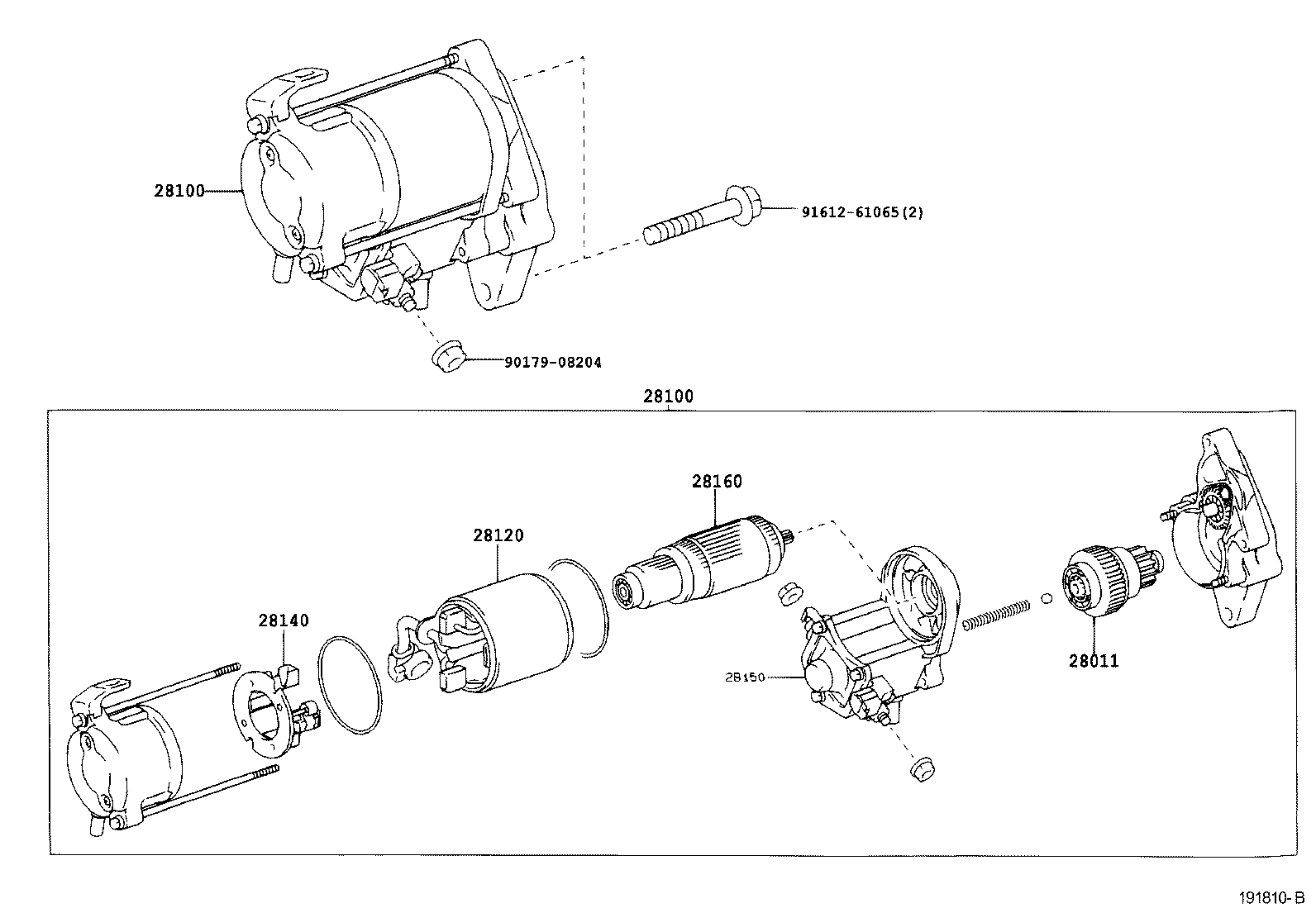  YARIS ECHO VERSO |  STARTER