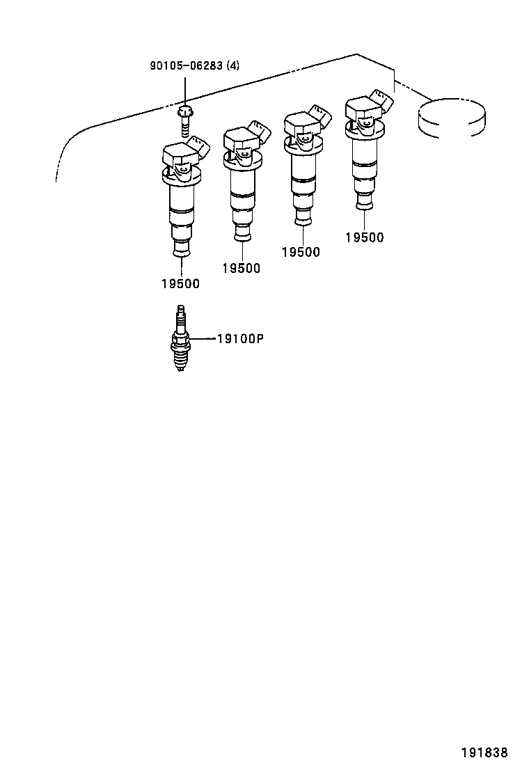  AVENSIS |  IGNITION COIL SPARK PLUG