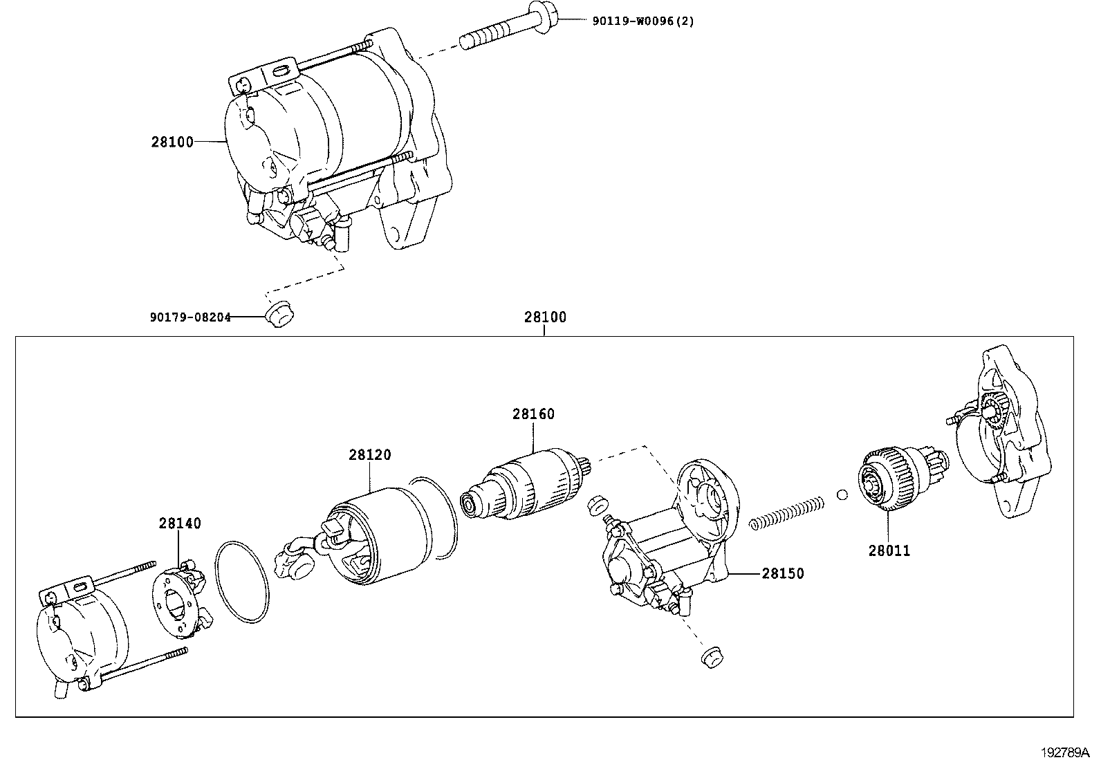  AURIS HYBRID UKP |  STARTER