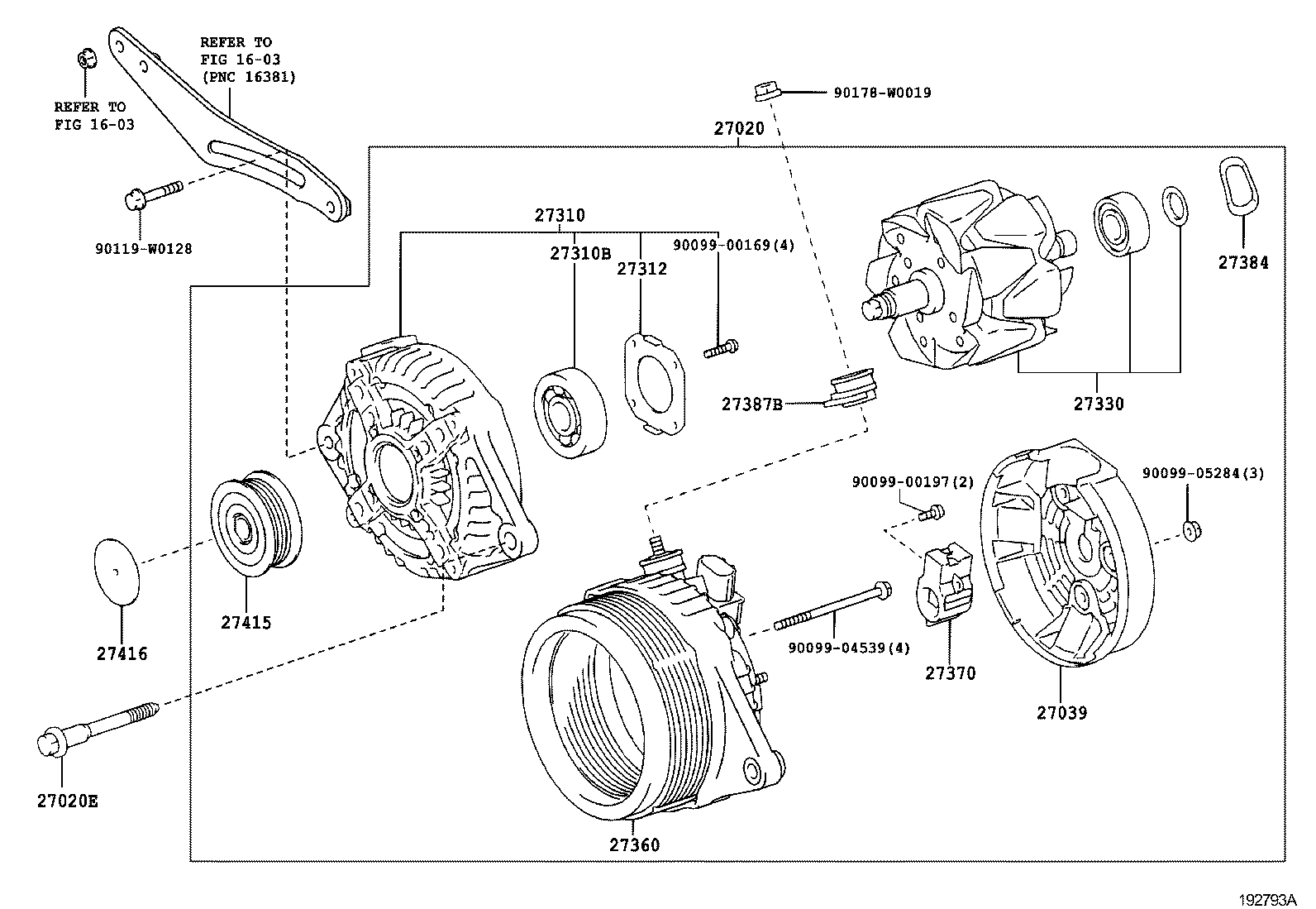  AURIS HYBRID UKP |  ALTERNATOR