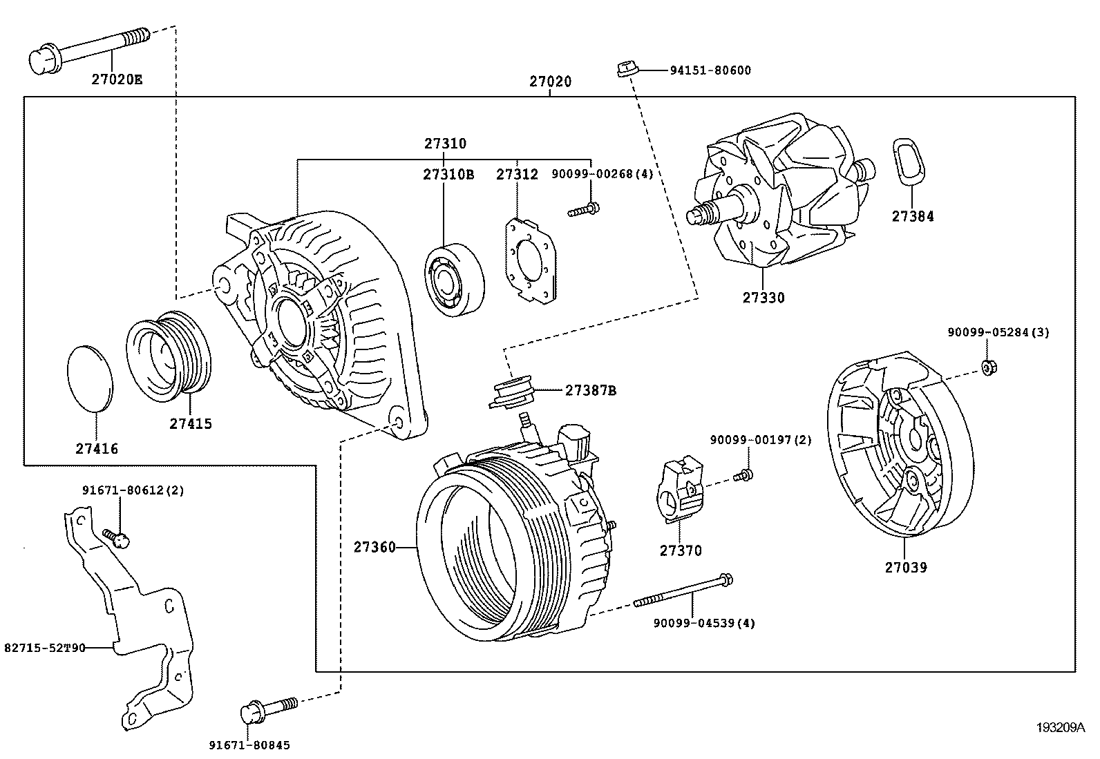  URBAN CRUISER |  ALTERNATOR