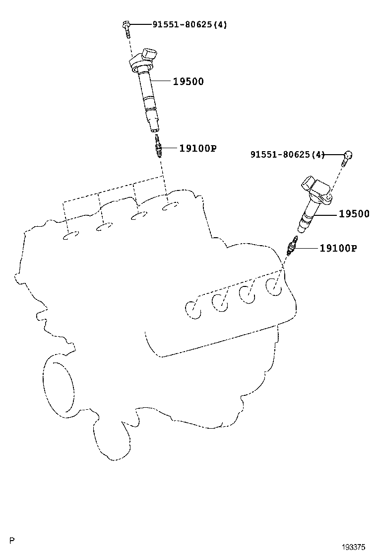  GX460 |  IGNITION COIL SPARK PLUG