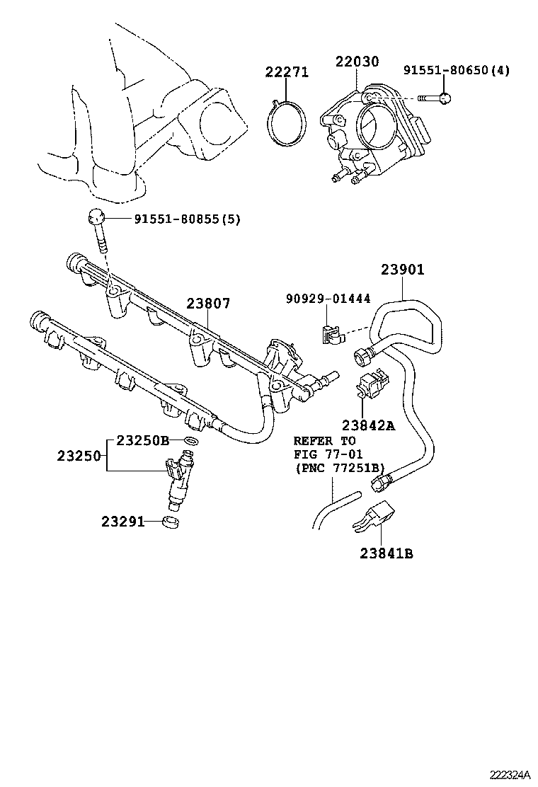  RX270 350 450H |  FUEL INJECTION SYSTEM