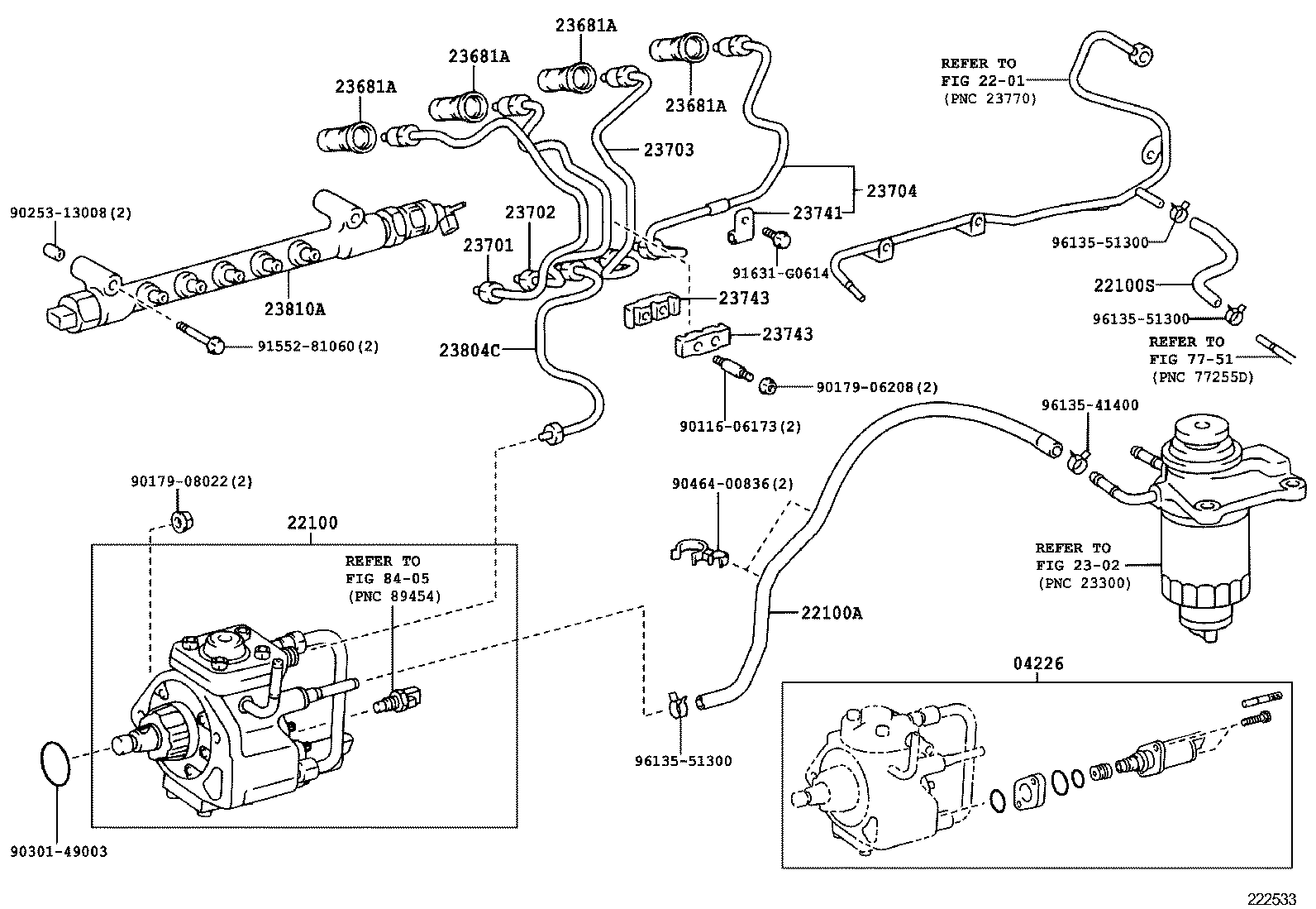  LAND CRUISER 120 |  INJECTION PUMP ASSEMBLY