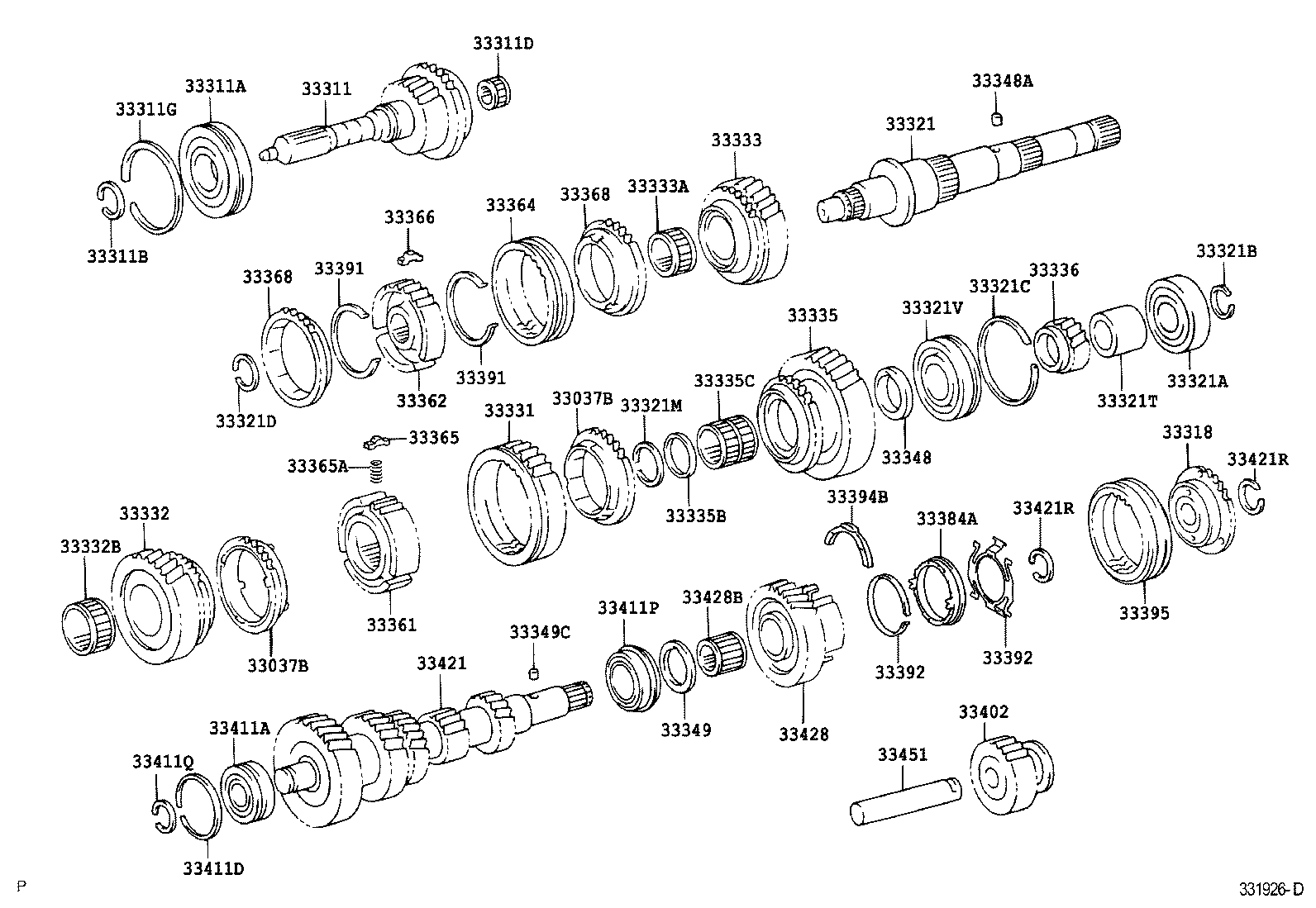 LAND CRUISER 120 |  TRANSMISSION GEAR MTM