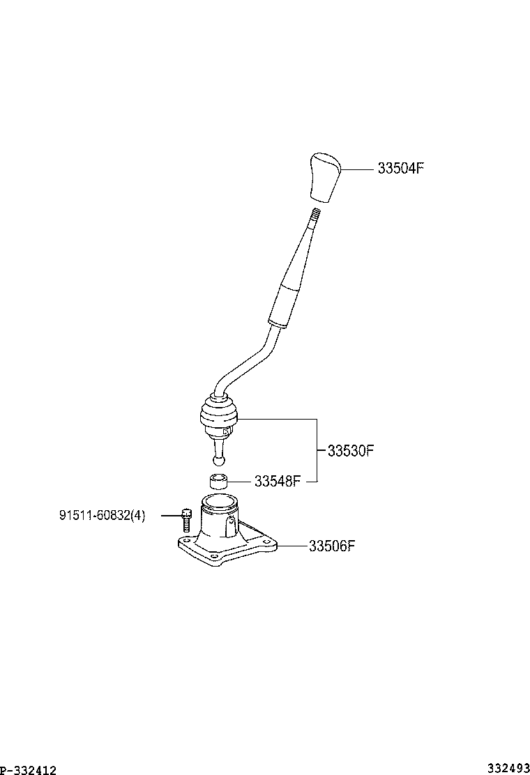  LAND CRUISER 120 |  SHIFT LEVER RETAINER