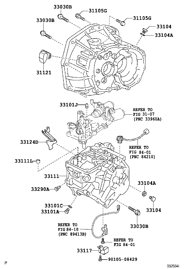  AYGO |  CLUTCH HOUSING TRANSMISSION CASE MTM