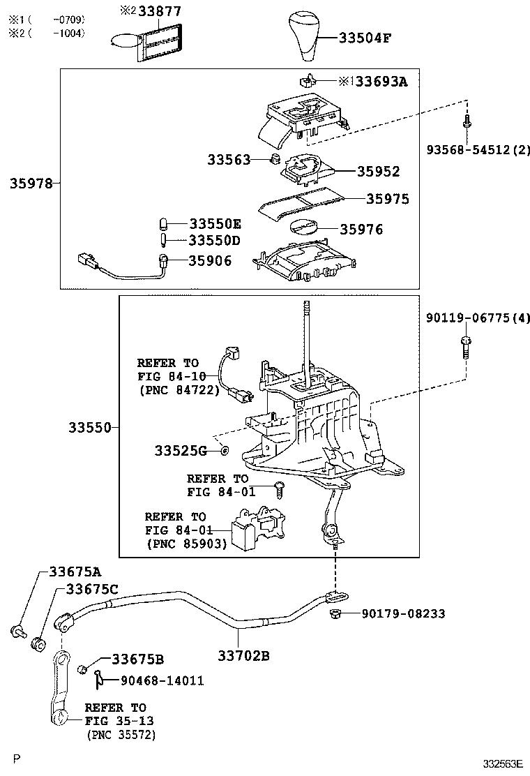  GS30 35 43 460 |  SHIFT LEVER RETAINER