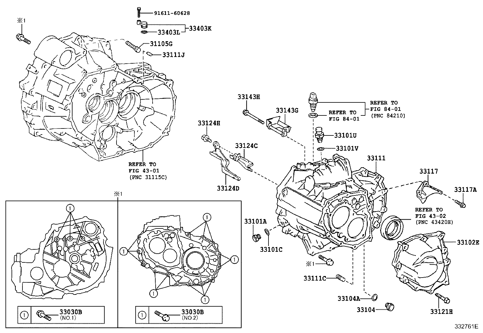  RAV4 |  CLUTCH HOUSING TRANSMISSION CASE MTM