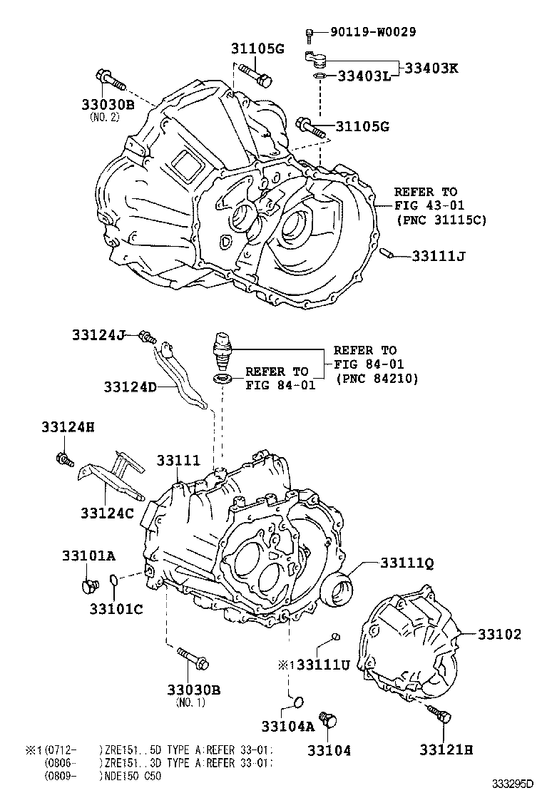  AURIS HYBRID UKP |  CLUTCH HOUSING TRANSMISSION CASE MTM