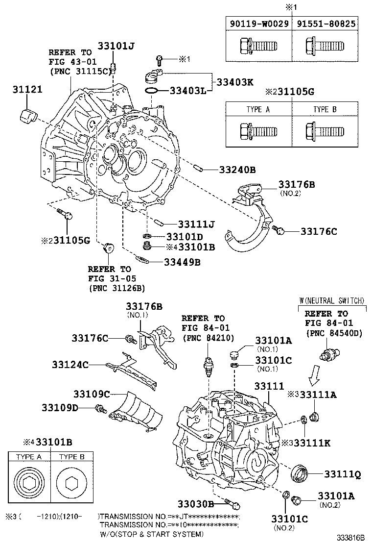 AURIS HYBRID UKP | CLUTCH HOUSING TRANSMISSION CASE MTM