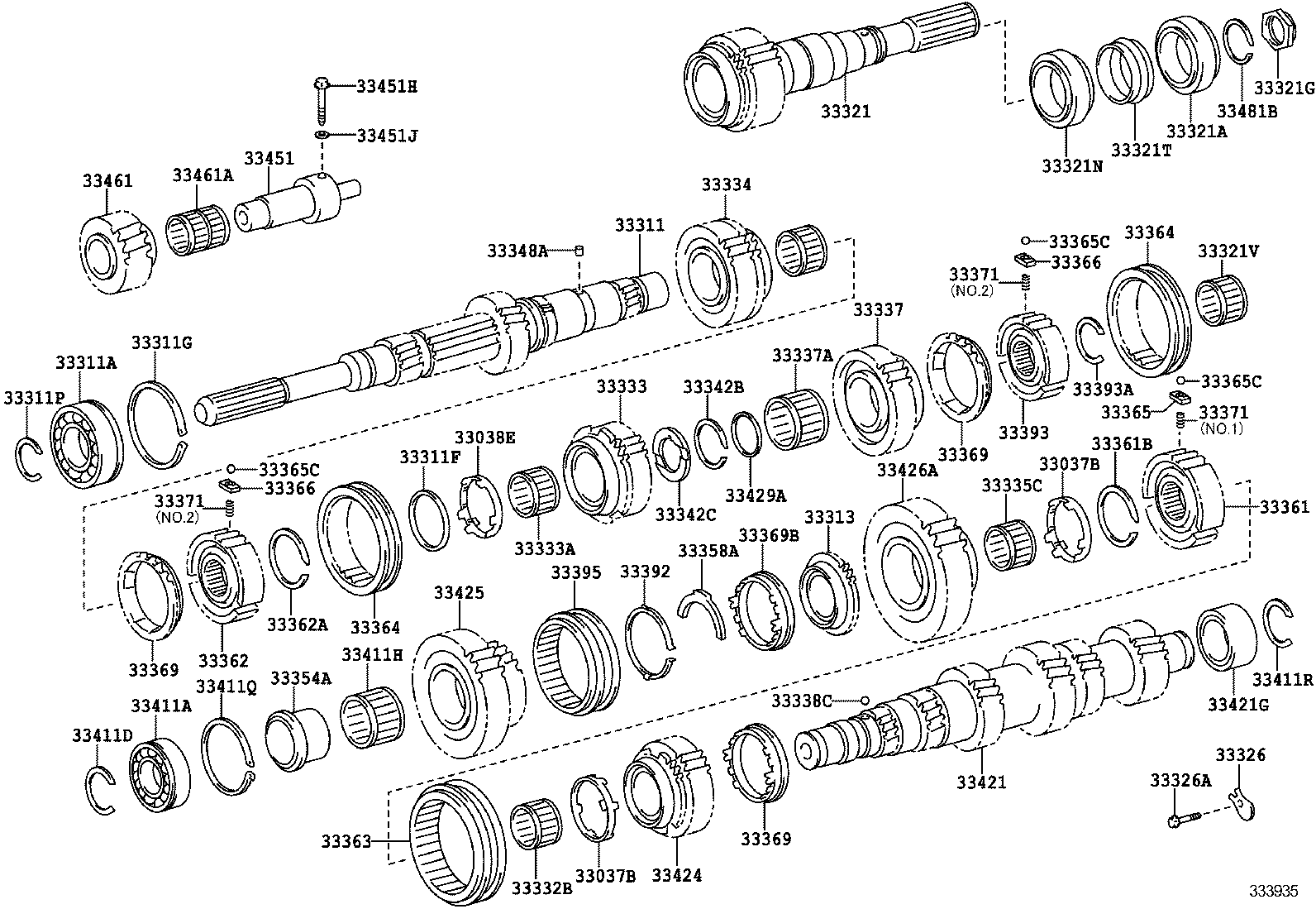  IS250C |  TRANSMISSION GEAR MTM