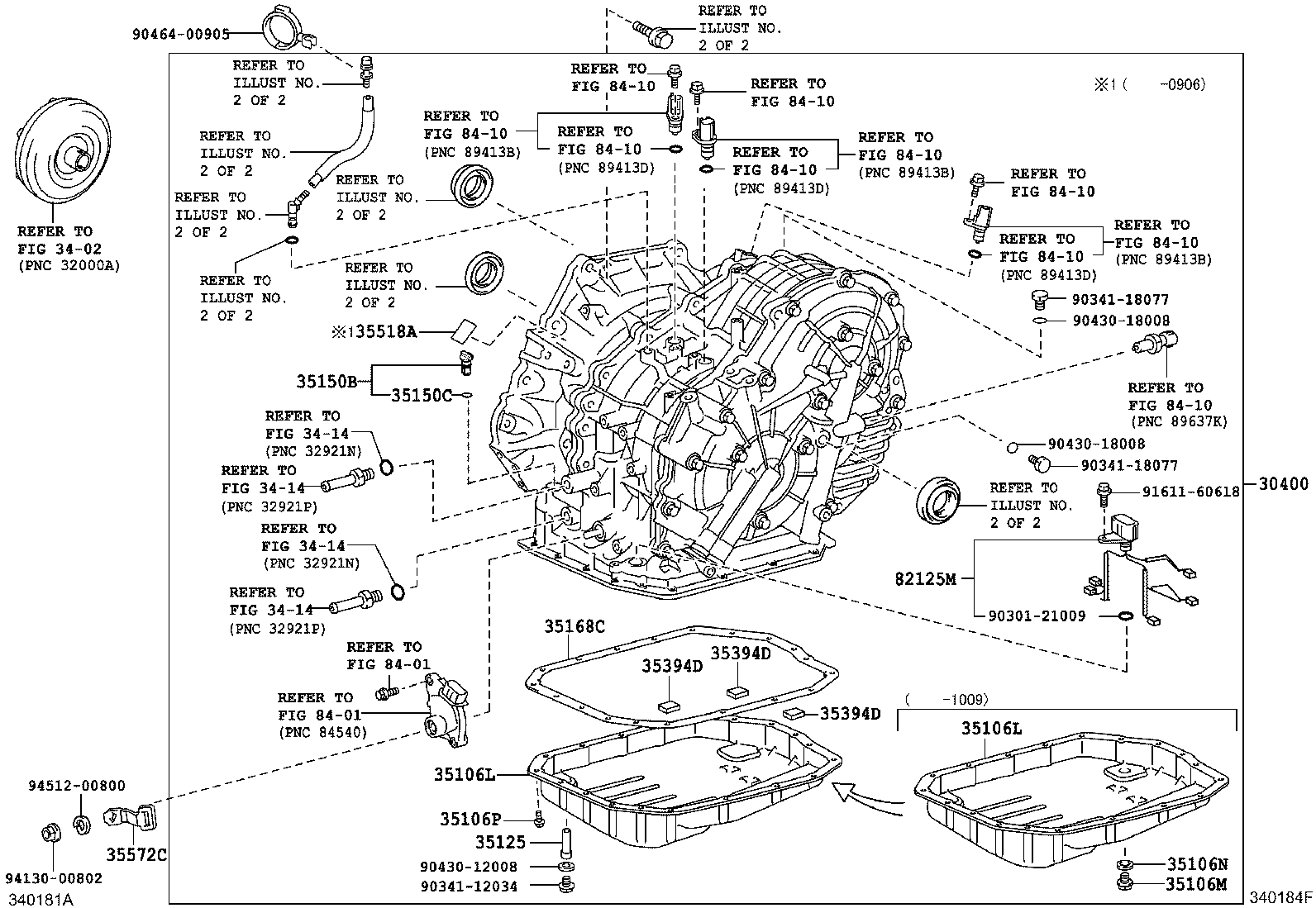  AVENSIS |  TRANSAXLE ASSY CVT