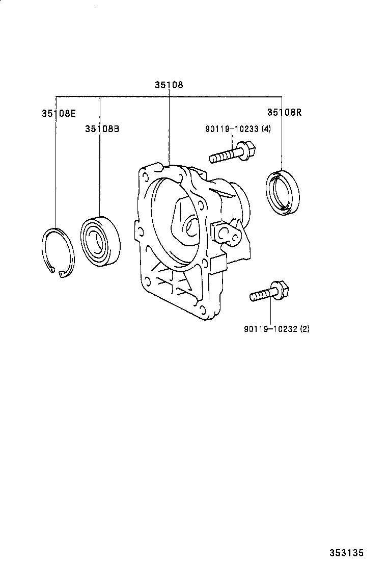  SC430 |  EXTENSION HOUSING ATM