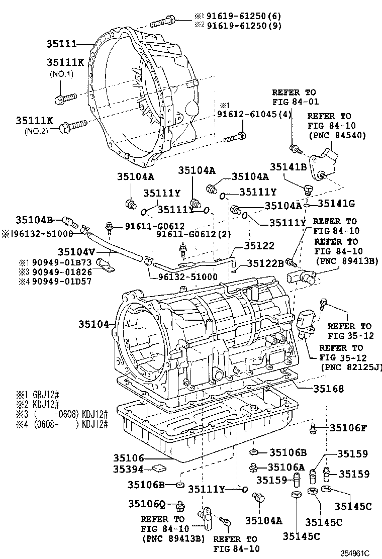  LAND CRUISER 120 |  TRANSMISSION CASE OIL PAN ATM