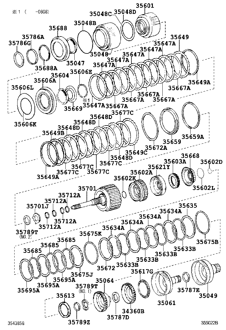  GS30 35 43 460 |  BRAKE BAND MULTIPLE DISC CLUTCH ATM