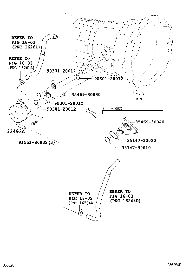 GS30 35 43 460 | OIL COOLER TUBE ATM