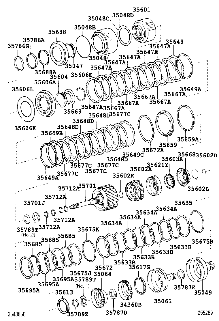  SC430 |  BRAKE BAND MULTIPLE DISC CLUTCH ATM