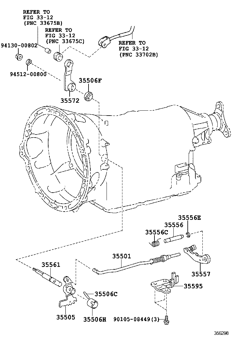  GS30 35 43 460 |  THROTTLE LINK VALVE LEVER ATM