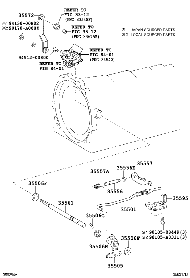  LX570 |  THROTTLE LINK VALVE LEVER ATM