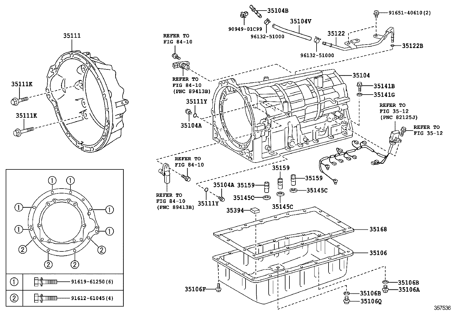  GX460 |  TRANSMISSION CASE OIL PAN ATM