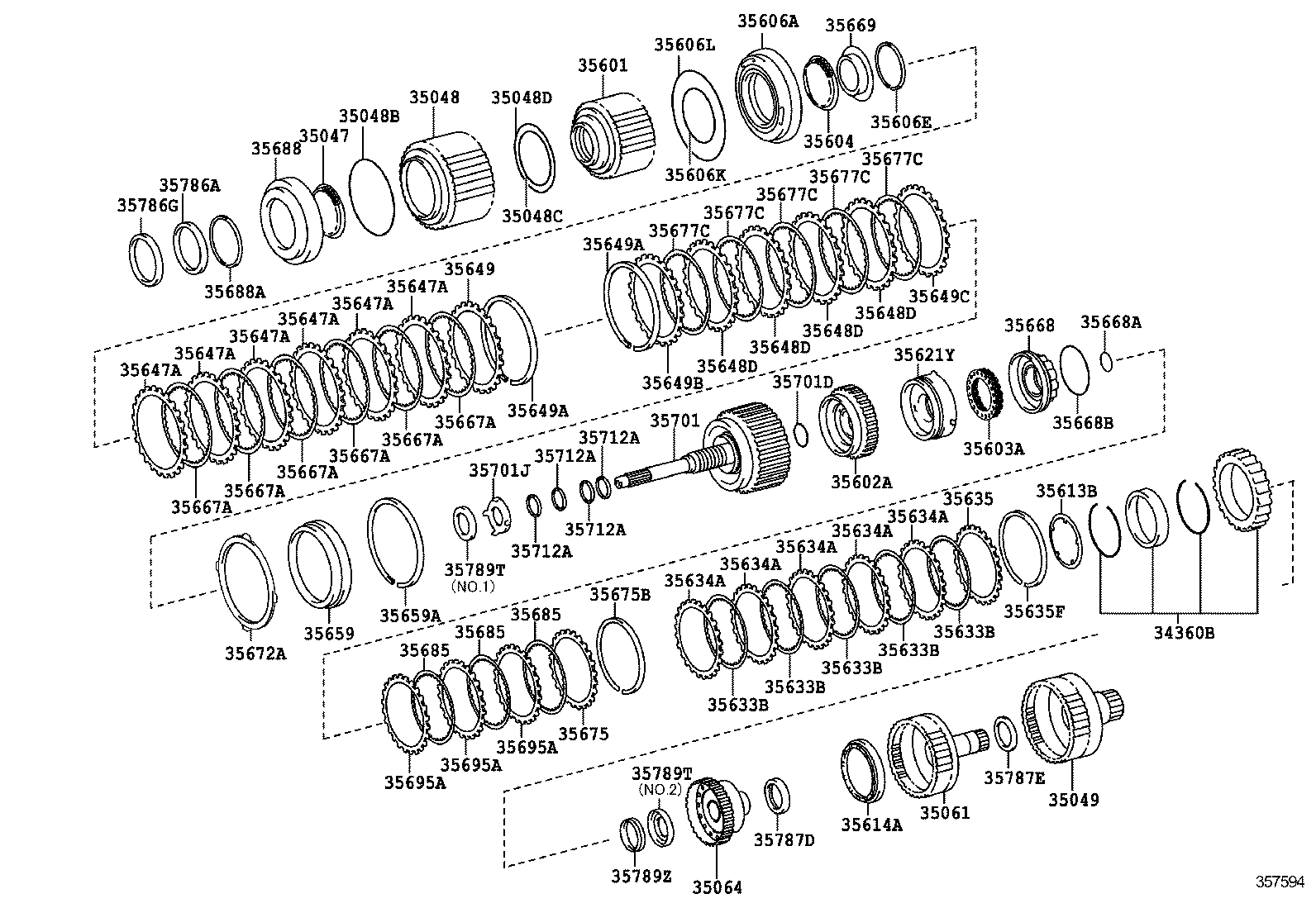  GX460 |  BRAKE BAND MULTIPLE DISC CLUTCH ATM