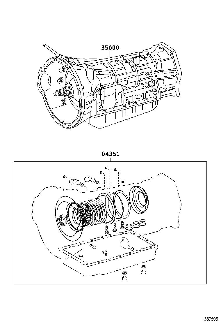  GX460 |  TRANSAXLE OR TRANSMISSION ASSY GASKET KIT ATM