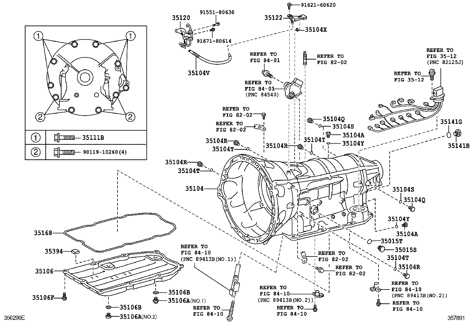  IS F |  TRANSMISSION CASE OIL PAN ATM